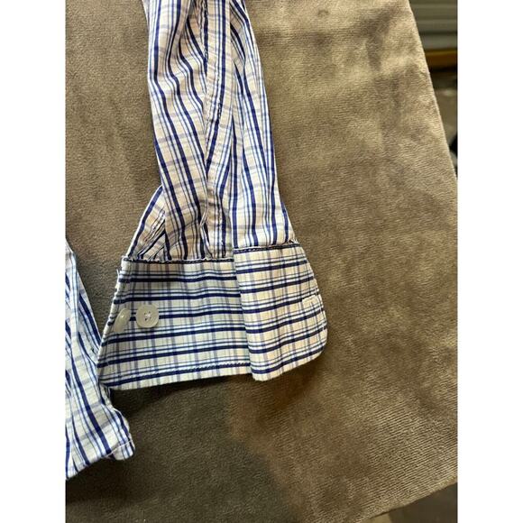 Simply Southern Men's Long Sleeve Shirt‎ Blue button Large - Picture 2 of 6